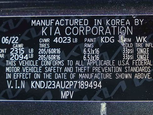 Certified 2023 Kia Soul LX w/ LX Technology Package FWD image 28
