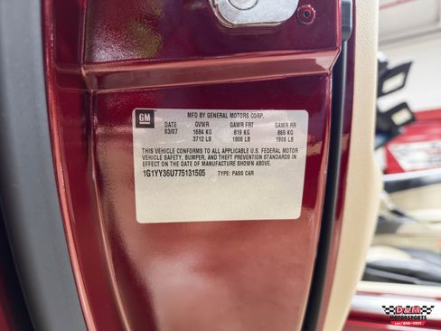 Used 2007 Chevrolet Corvette Convertible w/ Preferred Equipment Group image 59