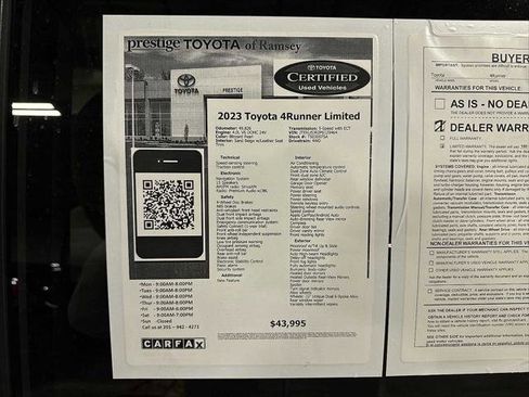 Certified 2023 Toyota 4Runner Limited image 13
