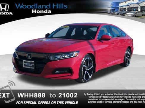 Certified 2019 Honda Accord Sport image 1