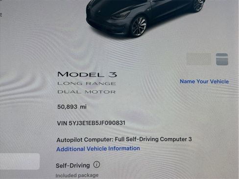 Used 2018 Tesla Model 3 Long Range AWD/4WD image 12