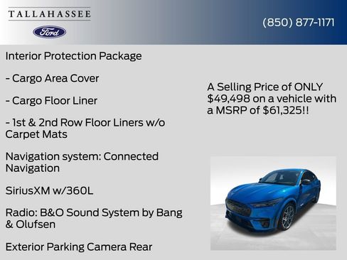 New 2025 Ford Mustang Mach-E GT w/ Interior Protection Package image 11