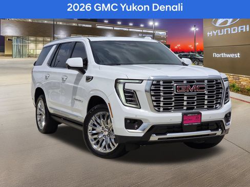 Used 2026 GMC Yukon Denali w/ Sun & Power Step Package RWD image 1