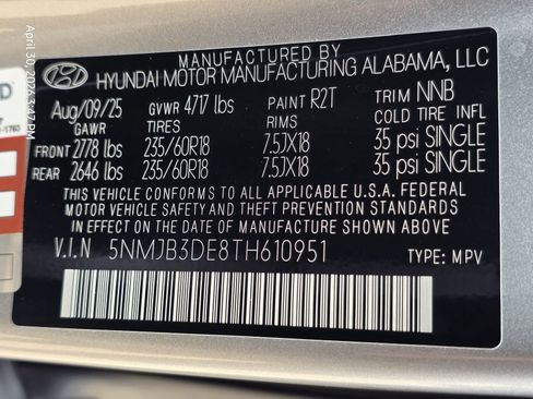 Used 2026 Hyundai Tucson SEL FWD image 30