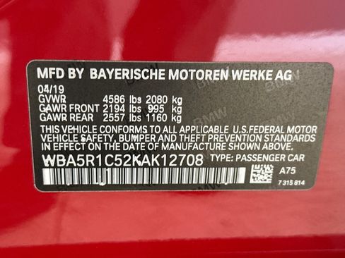 Used 2019 BMW 330i Sedan w/ Convenience Package RWD image 28