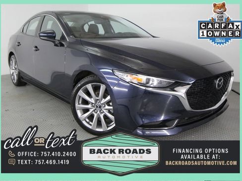 Used 2019 MAZDA MAZDA3 Sedan w/ Preferred Package FWD image 1