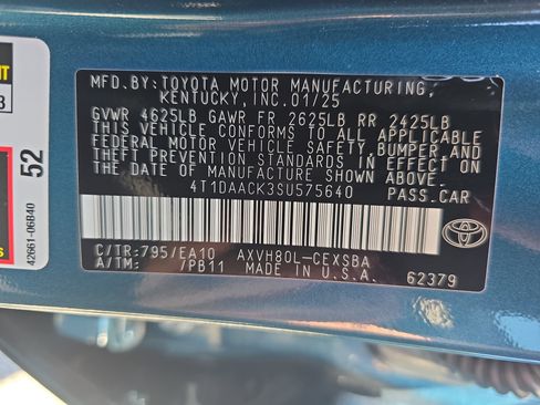 Used 2025 Toyota Camry SE w/ Multimedia Upgrade Package FWD image 34