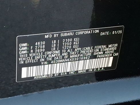 Certified 2025 Subaru Legacy Limited w/ Popular Package #2 image 28
