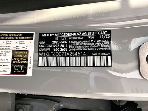 New 2026 Mercedes-Benz E 53 AMG e 4MATIC Sedan image 12