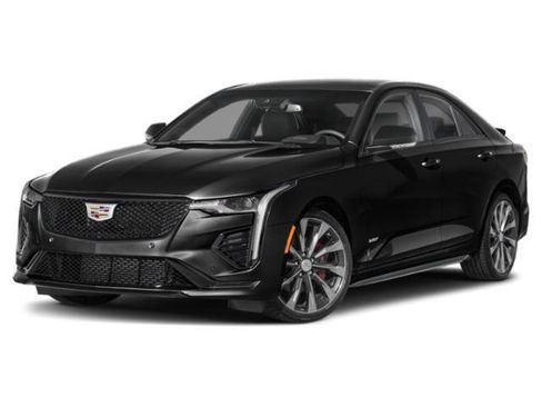 Certified 2024 Cadillac CT4 V w/ LPO, ONYX Package AWD/4WD image 1