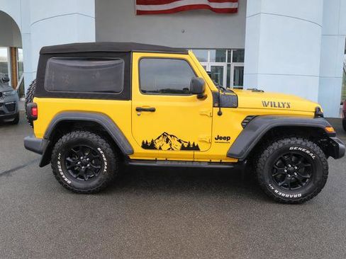Certified 2021 Jeep Wrangler Willys image 1
