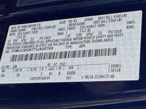 New 2026 Ford Escape Active w/ Tech Pack #1 image 32