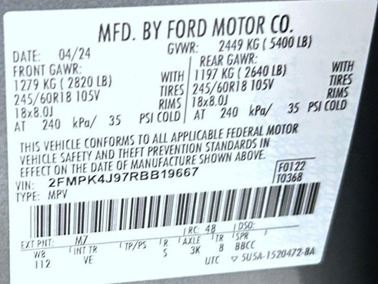 Used 2024 Ford Edge SEL w/ Convenience Package AWD/4WD image 26