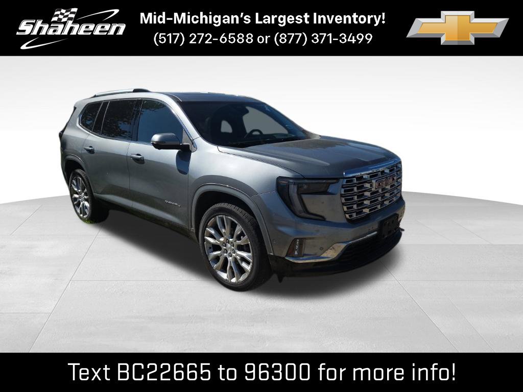 Used 2025 GMC Acadia Denali w/ Super Cruise Package AWD/4WD 360° Tour