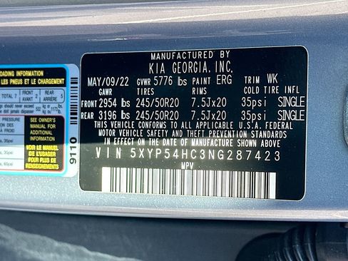 Certified 2022 Kia Telluride SX FWD image 35