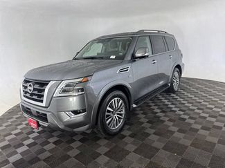 Used 2021 Nissan Armada SL w/ Captain's Chairs Package RWD video 3