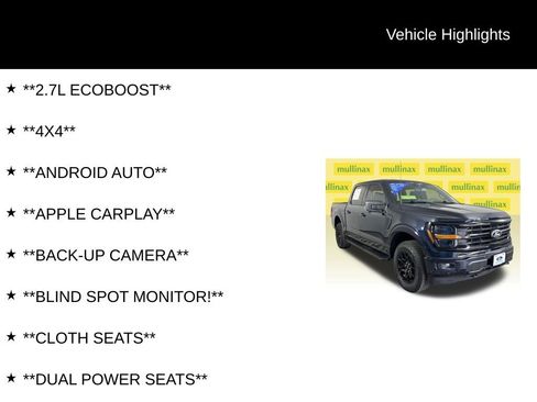 Certified 2024 Ford F150 XLT w/ Equipment Group 302A MID AWD/4WD image 12