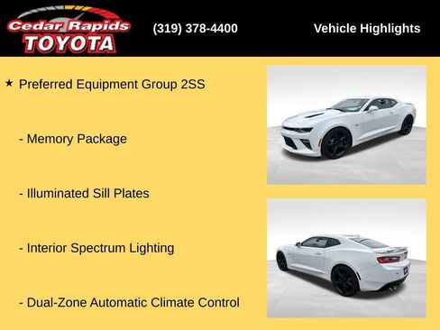 Used 2016 Chevrolet Camaro SS image 29