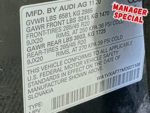 Used 2021 Audi Q7 3.0T Prestige image 34