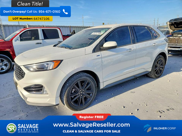 Used 2022 Ford Edge ST-Line w/ Class II Trailer Tow Package AWD/4WD image 1