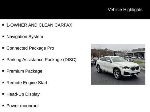 Used 2023 BMW X6 xDrive40i w/ Premium Package image 5