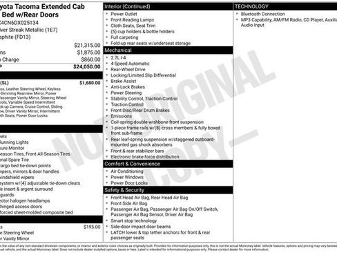 Used 2013 Toyota Tacoma 2WD Access Cab w/ SR5 Pkg image 11