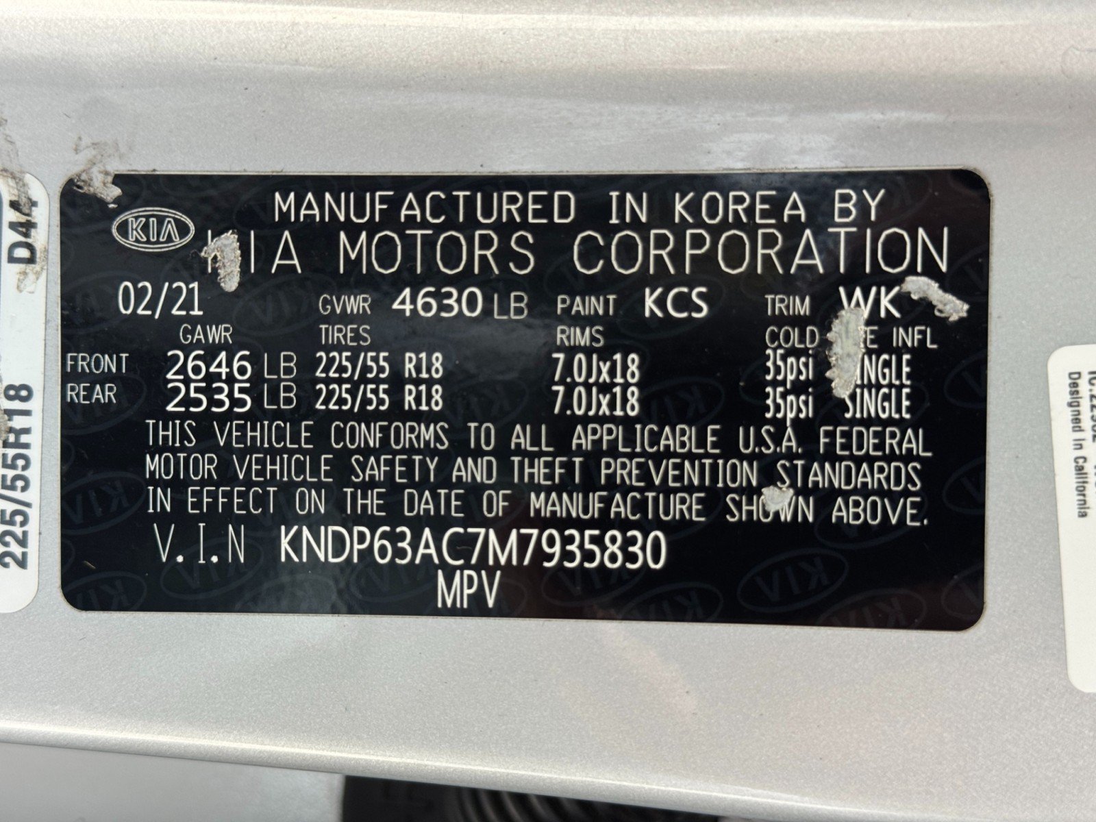 Used 2021 Kia Sportage S FWD image 41