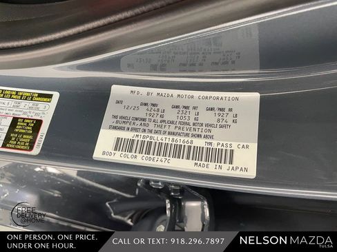 New 2026 MAZDA MAZDA3 Carbon image 55