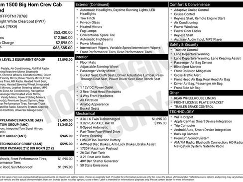 New 2026 RAM 1500 Big Horn AWD/4WD image 6