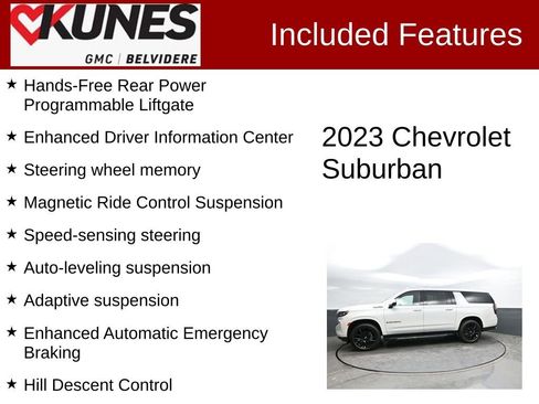 Used 2023 Chevrolet Suburban High Country w/ Max Trailering Package AWD/4WD image 2