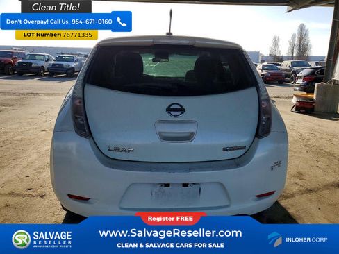 Used 2012 Nissan Leaf SV image 8
