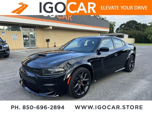 Used 2023 Dodge Charger R/T w/ Blacktop Package RWD image 1