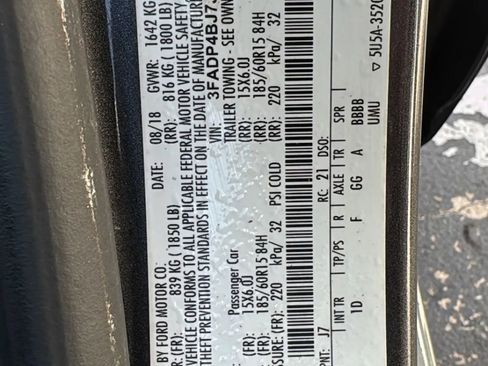 Used 2018 Ford Fiesta SE FWD image 62