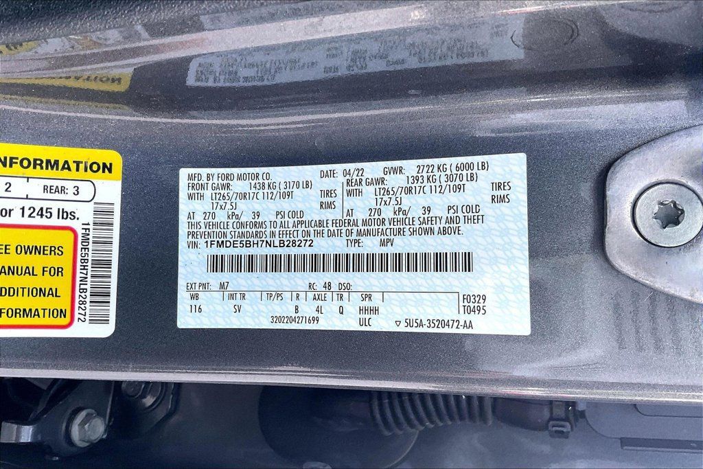 Certified 2022 Ford Bronco Black Diamond AWD/4WD image 35