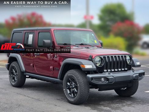 Used 2021 Jeep Wrangler Unlimited Sport AWD/4WD image 1