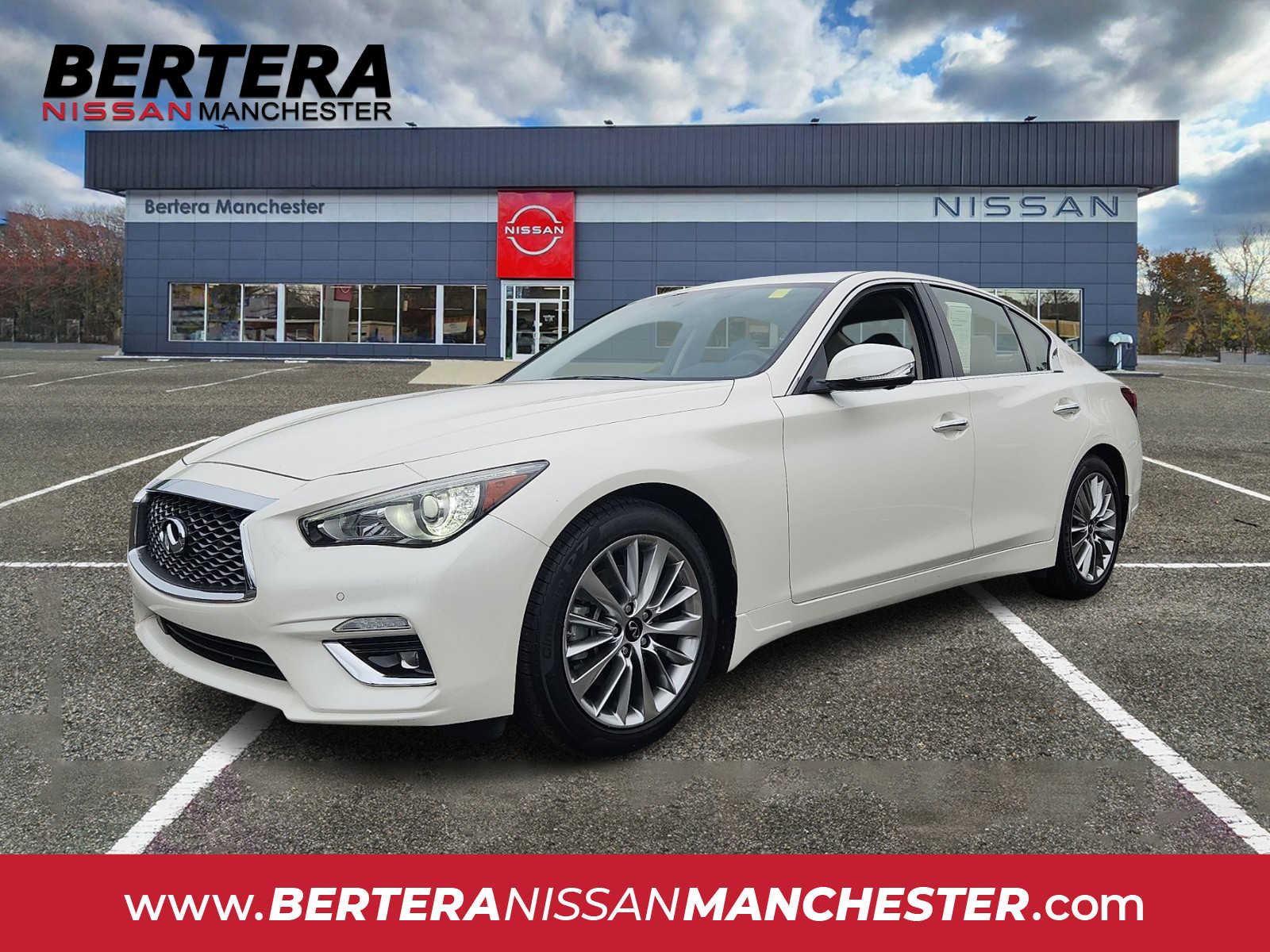 Used 2023 INFINITI Q50 Luxe w/ Cargo Package AWD/4WD image 1