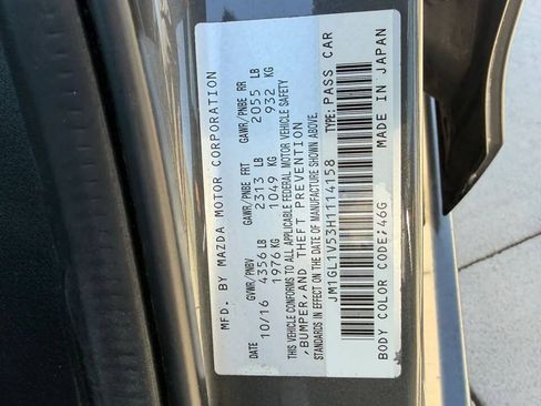 Used 2017 MAZDA MAZDA6 Touring FWD image 30