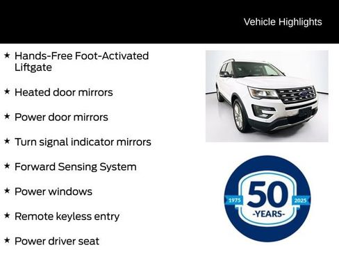Certified 2017 Ford Explorer XLT w/ Equipment Group 202A image 21