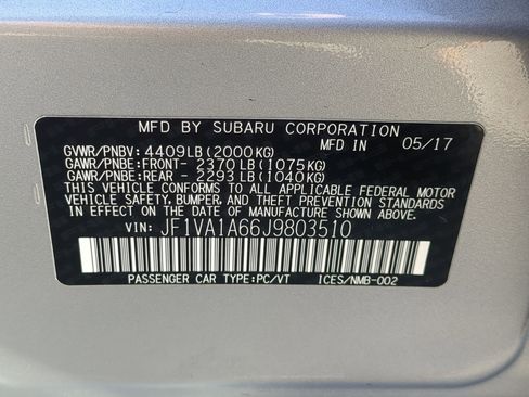 Used 2018 Subaru WRX image 21