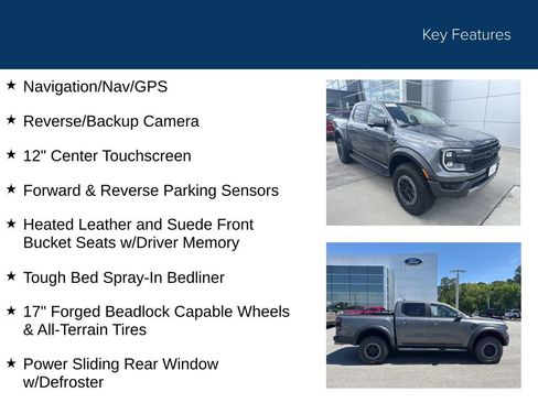 Certified 2025 Ford Ranger Raptor AWD/4WD image 34