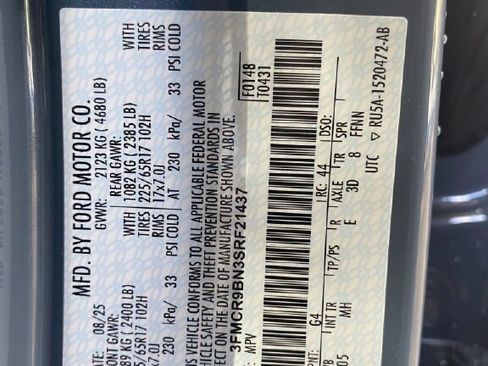 New 2025 Ford Bronco Sport Big Bend w/ Convenience Package image 25