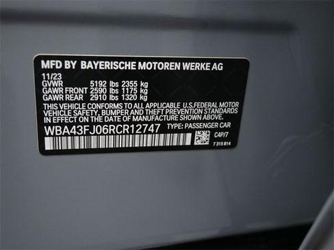 New 2024 BMW 530i w/ M Sport Package image 20