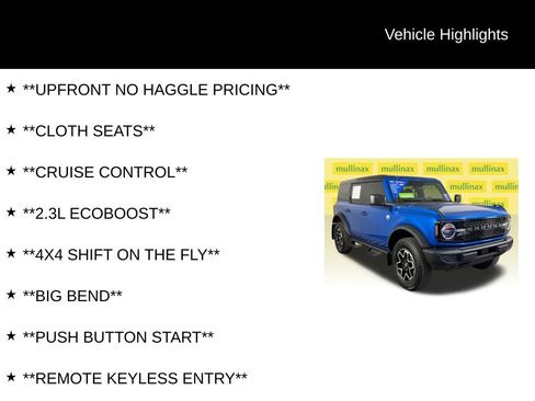 Certified 2025 Ford Bronco Big Bend image 12