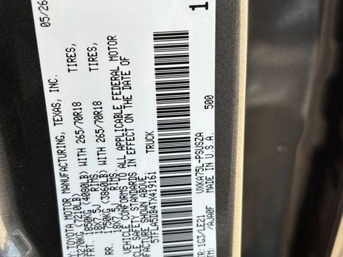 New 2026 Toyota Tundra SR5 AWD/4WD image 28