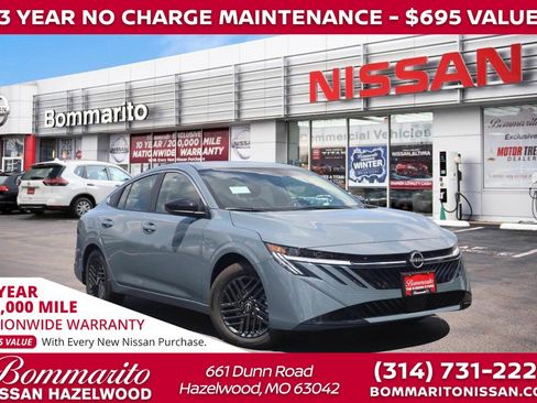 New 2026 Nissan Sentra SV w/ SV Convenience Package FWD image 1