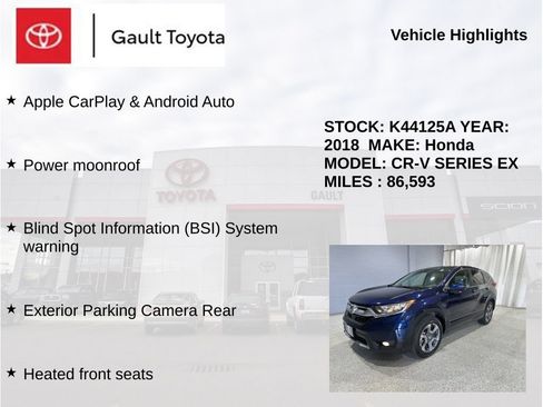 Used 2018 Honda CR-V EX image 5