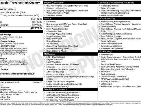 Used 2026 Chevrolet Traverse High Country FWD image 5