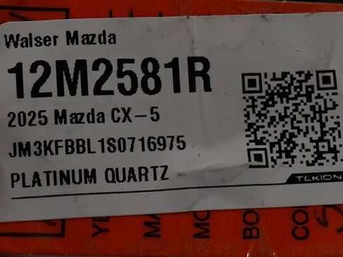 Certified 2025 MAZDA CX-5 AWD 2.5 S w/ Select Package image 30