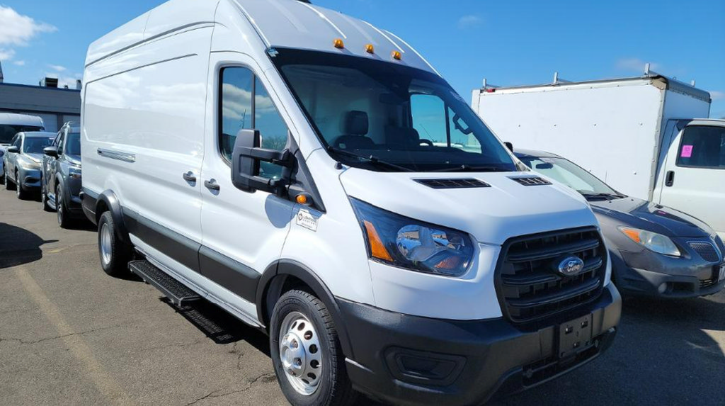 Used 2020 Ford Transit 350 148 High Roof Extended DRW RWD image 1