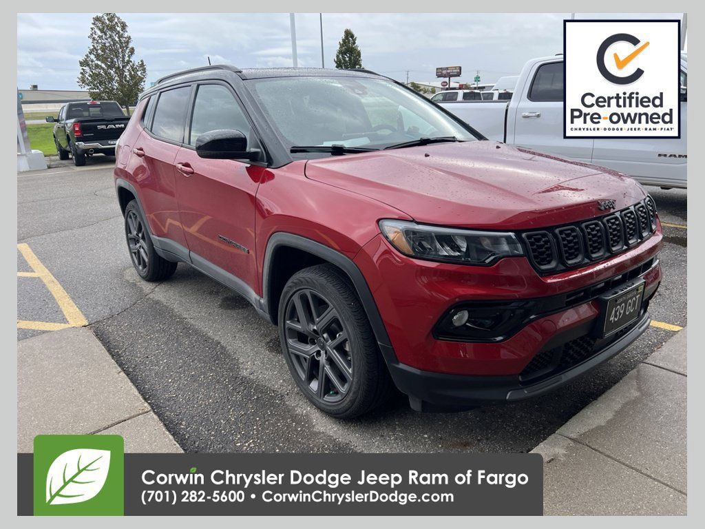 Certified 2026 Jeep Compass Limited w/ Sun, Sound & Navigation Group AWD/4WD image 1